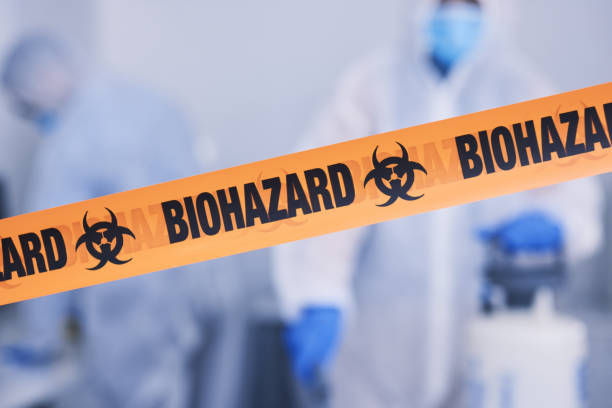 Professional Biohazard technician working in Pettigrew, AR
